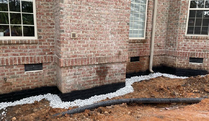 Exterior Foundation Waterproofing in Charlotte by DryWorx